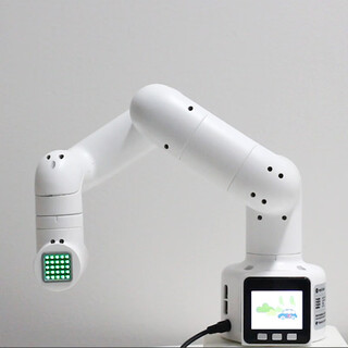 Mycobot six-axis robotic arm robot ros open source programming drag teaching intelligent visual recognition maker white robotic arm