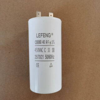Starting capacitor cbb60 car wash capacitor 20/30/40uf450v motor crane clothes machine operation 35uf