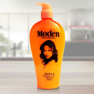 Mingchengya modern magic elastin moisturizing curly hair protector curly hair styling women's no-wash long-lasting fragrance orange bottle 580ml*1 bottle