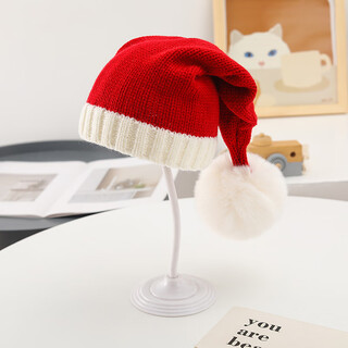 Domeiyi christmas hat christmas decoration christmas headdress santa claus children adult dress knitted hat