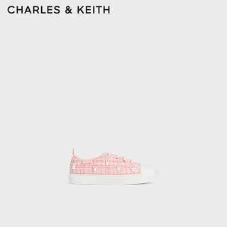 Charles&keith rabbit ear decoration children's casual shoes women's ck9-71850045-1 pink pink 26