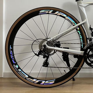 Chuangjingyi chooses suitable ad350 stickers for road bikes xidesheng ad350/300 stickers road wheel set stickers bicycle wheels laser (one round 2 sides)