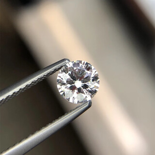 Royalpick loose diamond round 50-point white diamond g color customizable ring for girlfriend and wife holiday knot proposal gift 0.5 carat loose diamond