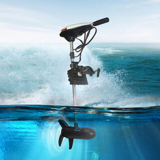 Intex hangkai 12v48v electric propeller, rubber boat boat motor, kayak outboard motor, fishing boat motor, 12v et45l electric motor (excluding bracket)