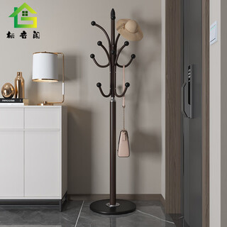 Qiyinge floor-standing coat rack, bedroom coat rack, floor-standing clothes rack, living room bag rack, household large coat rack