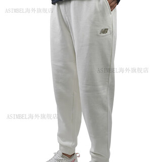 New balance new balance nb women's knitted pants outdoor sports trousers casual trendy pants awp34312 awp34312-cic white m