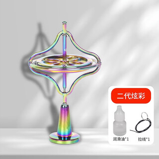 Benhu shannai anti-gravity gyro toy black technology fingertip gyro metal balance gyro decompression toy anti-gravity anti-gravity gyro colorful 2nd generation