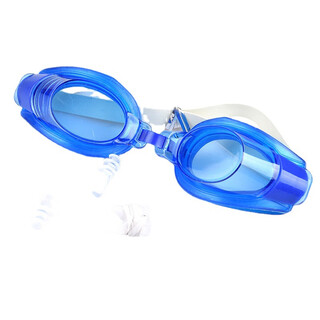 Xishan yunshui swimming standby swimming goggles earplugs nose clip swimming goggles three-piece set 50g black