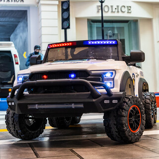 Mother and baby children's electric car mercedes-benz 6-wheel big g can sit adults, babies and children's car six-wheel remote control swing parent-child off-road black dual drive + plastic seat + 7a battery electric drive