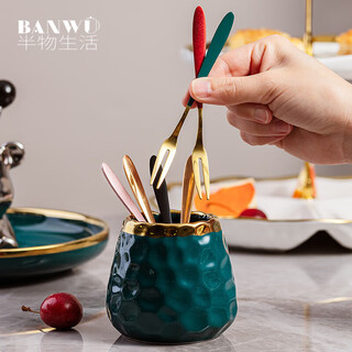 Half life fruit fork 304 stainless steel dessert fork light luxury household fruit fork moon cake fork cake fork fruit pick fruit insert