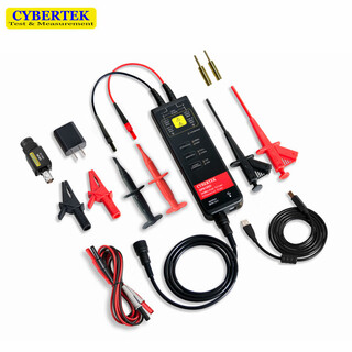 Cybertek high voltage differential probe dp6150d 1500vpk/500mhz high stability and high common mode rejection ratio