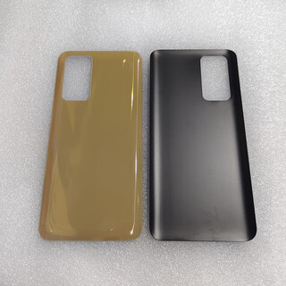 Suitable for huawei p40 glass back cover p40pro mobile phone battery back cover back shell shell unmarked rear screen p40pro back cover dawn gold