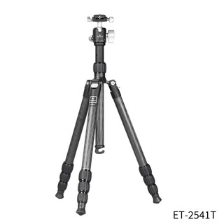 Marsace portable reflective carbon fiber panoramic head photography tripod set et-2541t