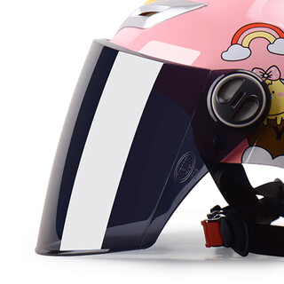 Mustang various models original anti-fog transparent lenses motorcycle electric vehicle lenses 206/207 black tea long mirror