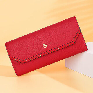 Goldlion women's wallet fashion long capacity wallet wallet gift box christmas gift