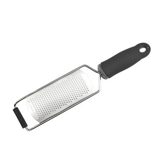 Magic bean shenghuo stainless steel cheese grater chocolate cheese grater knife radish lemon grating baking tool household cheese cheese grater black handle