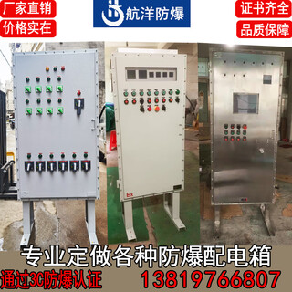 Explosion-proof distribution box distribution cabinet control box frequency converter cooling positive pressure cabinet empty box customized carbon steel stainless steel for customization, please contact customer service for customization, please contact customer service
