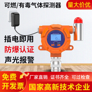 Pulitong explosion-proof gas detector fixed detector industrial commercial flammable hazardous paint natural gas alarm ammonia detector