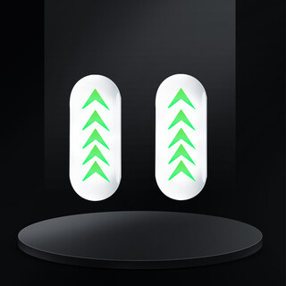 Gongma automobile novice point marking driving assistance artifact luminous in-car point marking sticker for safe driving drivers upgraded 2-piece pack with better texture/beautiful display