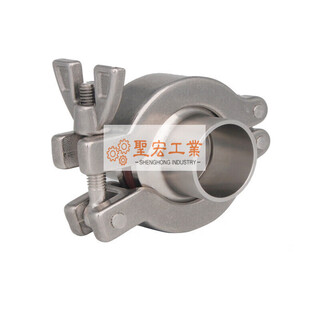 304 stainless steel vacuum welding quick connector set quick clamp snap-on end pipe fittings kf16 kf25 kf50/chuck 75 l=50 set