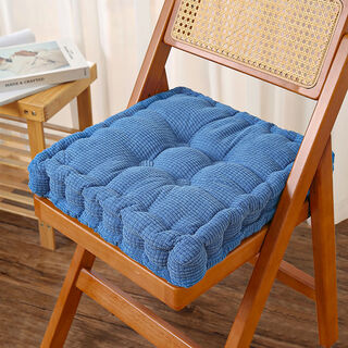 Yingzhu'er seat cushion thickened chair cushion butt seat cushion butt cushion office sedentary artifact student dormitory classroom office seat cushion sapphire blue square 10cm thickened 50*50cm not tired after sitting for a long time