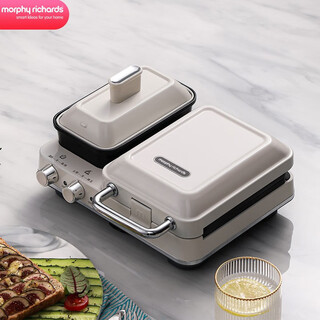 Mofei sandwich breakfast and dinner machine home waffle light food machine sandwich oven multifunctional toast bread press mini steamer
