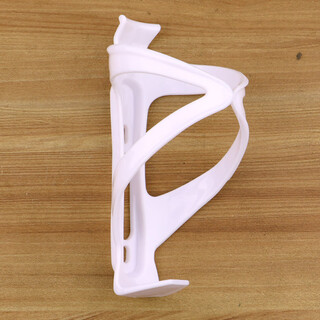 Selected bicycle plastic water bottle cage mountain bike water bottle cage water cup holder cycling equipment bicycle accessories naked white (1 pack)