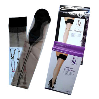 Feiyu sexy one-line ultra-thin transparent black silk long stockings modify the vertical line on the back of beautiful legs non-slip high stockings flesh color with black threads one size fits all