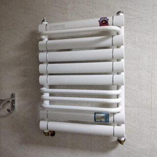 Diono home radiator copper-aluminum composite plumbing radiator towel rack small basket bathroom wall-mounted bathroom floor heating copper-aluminum model 400*600