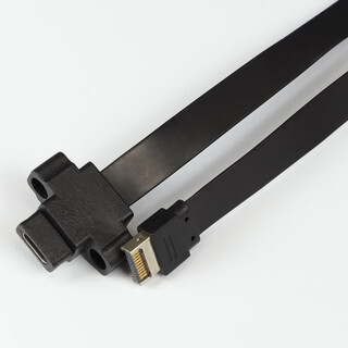 Great wall (great wall) type-c 7001 chassis expansion cable (c port installation/700mm flat cable/10gbps high-speed transmission/a port c port switching/adapted to great wall mainstream chassis)