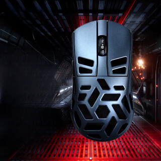 达尔优（DAREU）A950pro黑色合适中大手有线无线4K回报率蓝牙三模电竞游戏鼠标按键不打油轻量化54g 镁合金【4K午夜蓝】