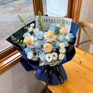 Eswina flower express rose mix and match bouquet birthday gift delivered to flower shops in the same city across the country happy birthday rose hydrangea mix and match bouquet
