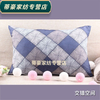 Rongtao 2023 new sofa pillow cover rectangular core-free cushion canvas pillow long backrest living room backrest staggered space fine canvas 60x80 core-free