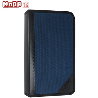 Mnda cd/dvd car cd bag canvas cd bag can hold 80 pieces storage bag