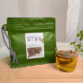 Valerie spearmint tea spermint caffeine-free individual sachets 30 stew for one month spearmint tea 1 pack