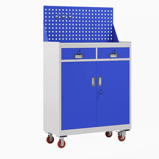 Ningxi tool cabinet storage cabinet removable blue and white two drawer tool cabinet