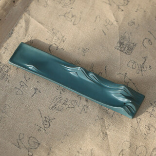 Si xiangwei fuchunshanju ceramic incense stick bronze kiln turned green thread incense stick ornaments creative tea ceremony agarwood sandalwood household fuchunshanju incense stick (kiln turned green)