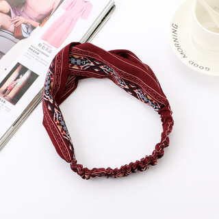 Mo yanyu retro french internet celebrity all-match headwear headband hair tie headband all-match outing wash face tie hair tie headband women summer style 5