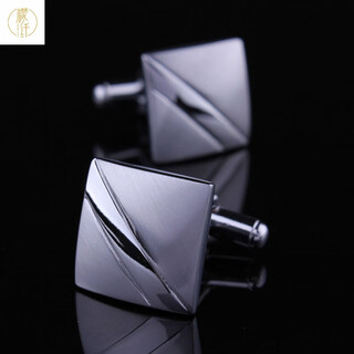 Mengxian high-end gift box french shirt cufflinks, cuff nails, business men's cuff nails, shirt buttons, cuff buttons for men and women, simple and generous cuff links, simple packaging without box