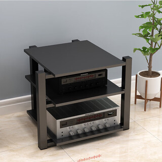 Amplifier cabinet cabinet audio cabinet power amplifier rack audio stand speaker tripod tv cabinet shock-absorbing hifi audio-visual cabinet three-layer pure steel frame can be equipped with your own panels