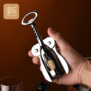 Circle joy red wine bottle opener, straight wine knife, beer bottle opener, manual wine opener, wine opener, bottle opener