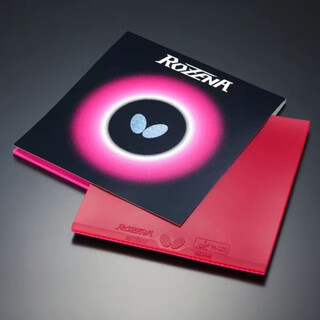 蝴蝶玫瑰罗泽娜R套ROZENA内能套胶海绵06020国行刮码和不刮码 罗泽娜 红色 2.1国行 刮码（防伪码被刮）