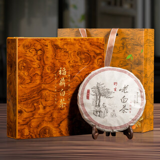 Yixiangyun mid-autumn festival gift pu'er tea gift box yunnan aged pu'er ripe tea cake high-end wooden gift box for elders