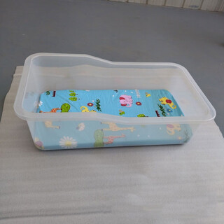 Confinement center crib mosquito net hospital crib anti-overflow milk cart newborn car mosquito net confinement center translucent baby basin