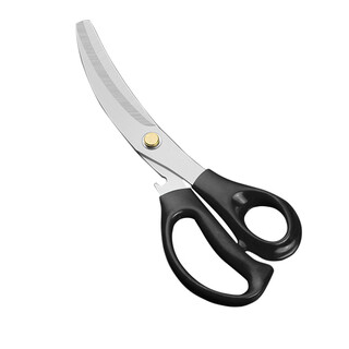 曾太韩式不锈钢厨房剪刀加厚大号多功能户外露营烤肉剪厨用剪刀剪牛排 韩式烤肉剪刀