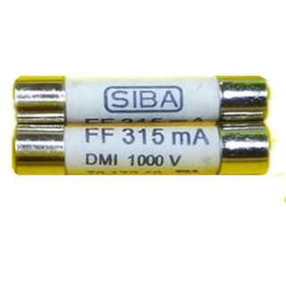 Siba fuse tube ff315ma ff500ma ff1a ff2a ff4a 1000v 6x32 10 pieces starting