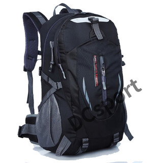 Ayub outdoor mountaineering bag 40l large capacity lightweight travel backpack men's and women's backpack waterproof cycling bag school bag enhanced edition black