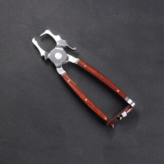 Zixiangtang stainless steel tea pliers pu'er tea tea knife needle cone tea opener tuocha white black tea brick pry tea cake tool red