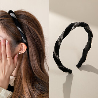 Chimera (chimera) light luxury high-ceiling headband, temperament, face-showing small headband, face-washing hair accessory, going out hair pressing headband, girl's birthday gift