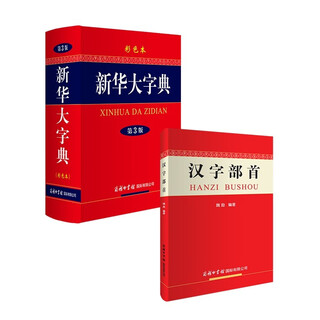 新华大字典套装（共2册）新华大字典 汉字部首字典 2024年6月京东独家销售图书